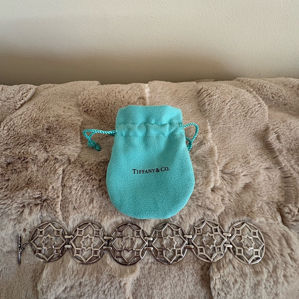 Tiffany & Co. One of a kind, Paloma Picasso Sterling Silver Zellige Bracelet